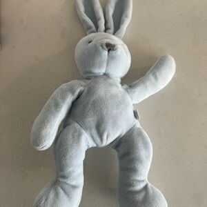 Jacadi Blue Stuffed Bunny Plush